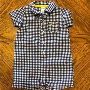 Carters 6 month romper